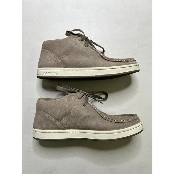 Vintage IPATH Men's US CATS Skate Shoes Tan Suede Chukka Boot Size 8.5 - Picture 8 of 11